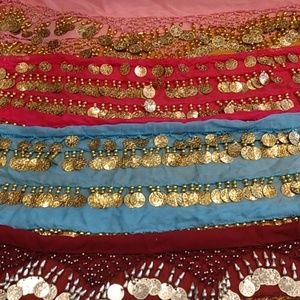 Beautiful COINBELTS for belly dancing or costumes